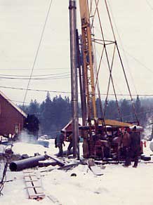 Well Drilling in Pasadena Park, 1974