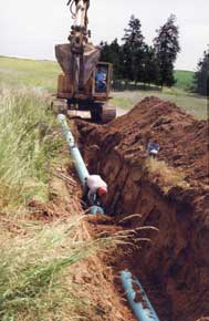 Whitworth Ditch Digging