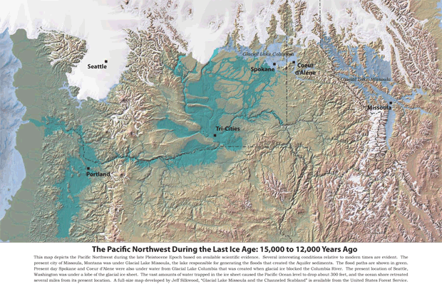 Back Cover – Ice Age Map