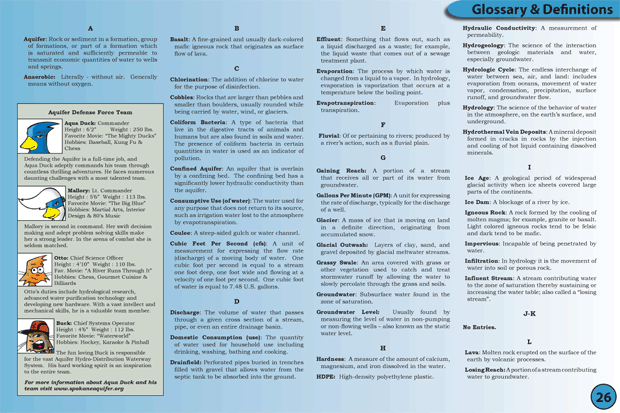 26-27. Glossary & Definitions