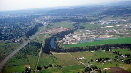 Tour the Spokane Valley in 1997 Aerial Photos