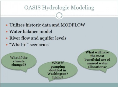 Oasis Hydrologic Model