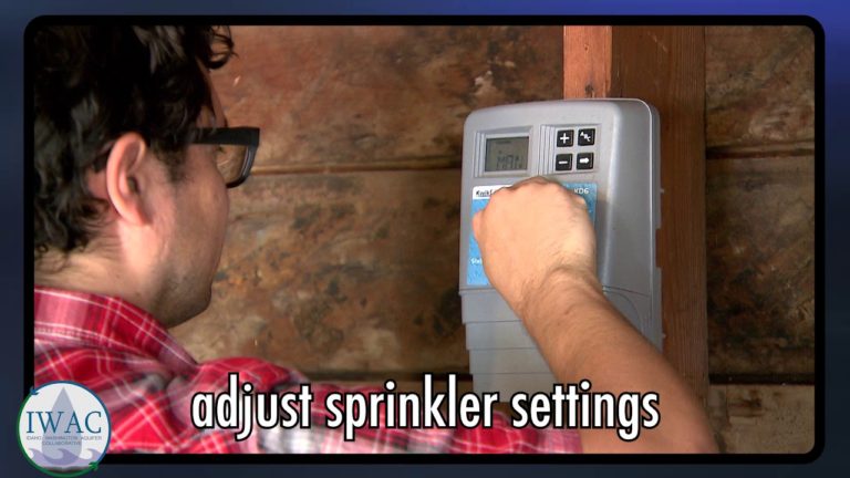 Protect Our Aquifer – Adjust Sprinkler Settings