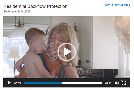 Home Backflow Protection